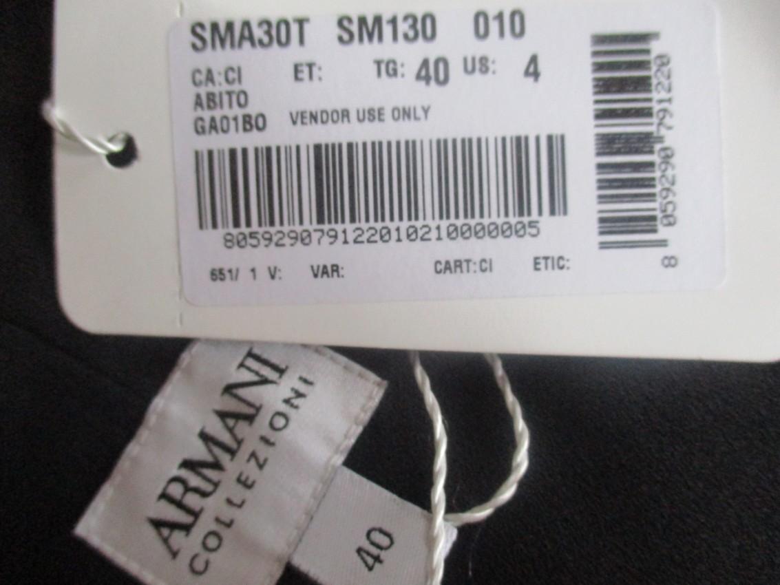 Armani Collezioni Chevron mini sheath dress
