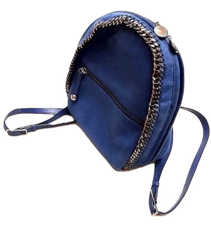 Stella McCartney Falabella Blue Mini Backpack