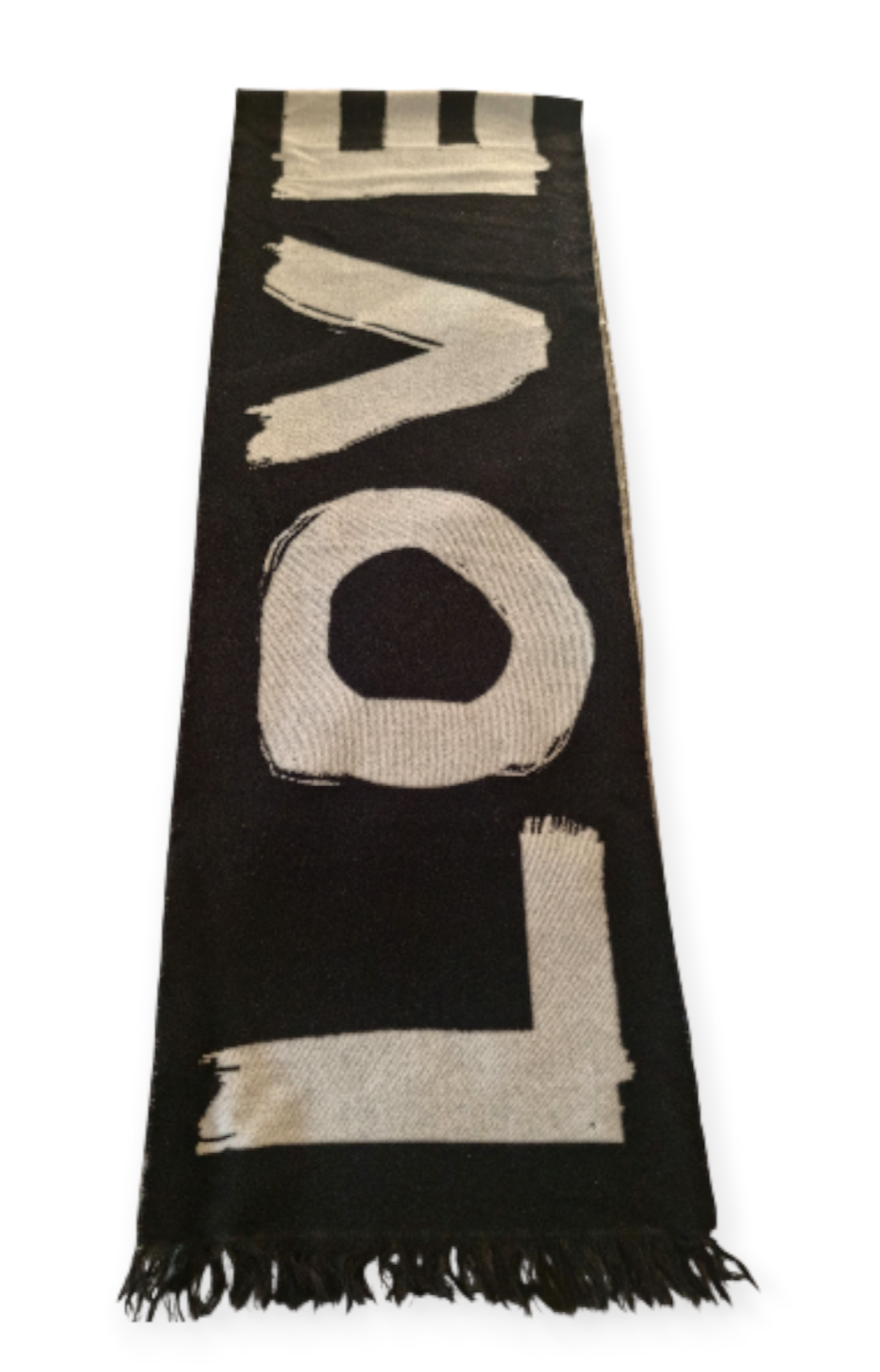 Burberry Wool Blend Love Scarf