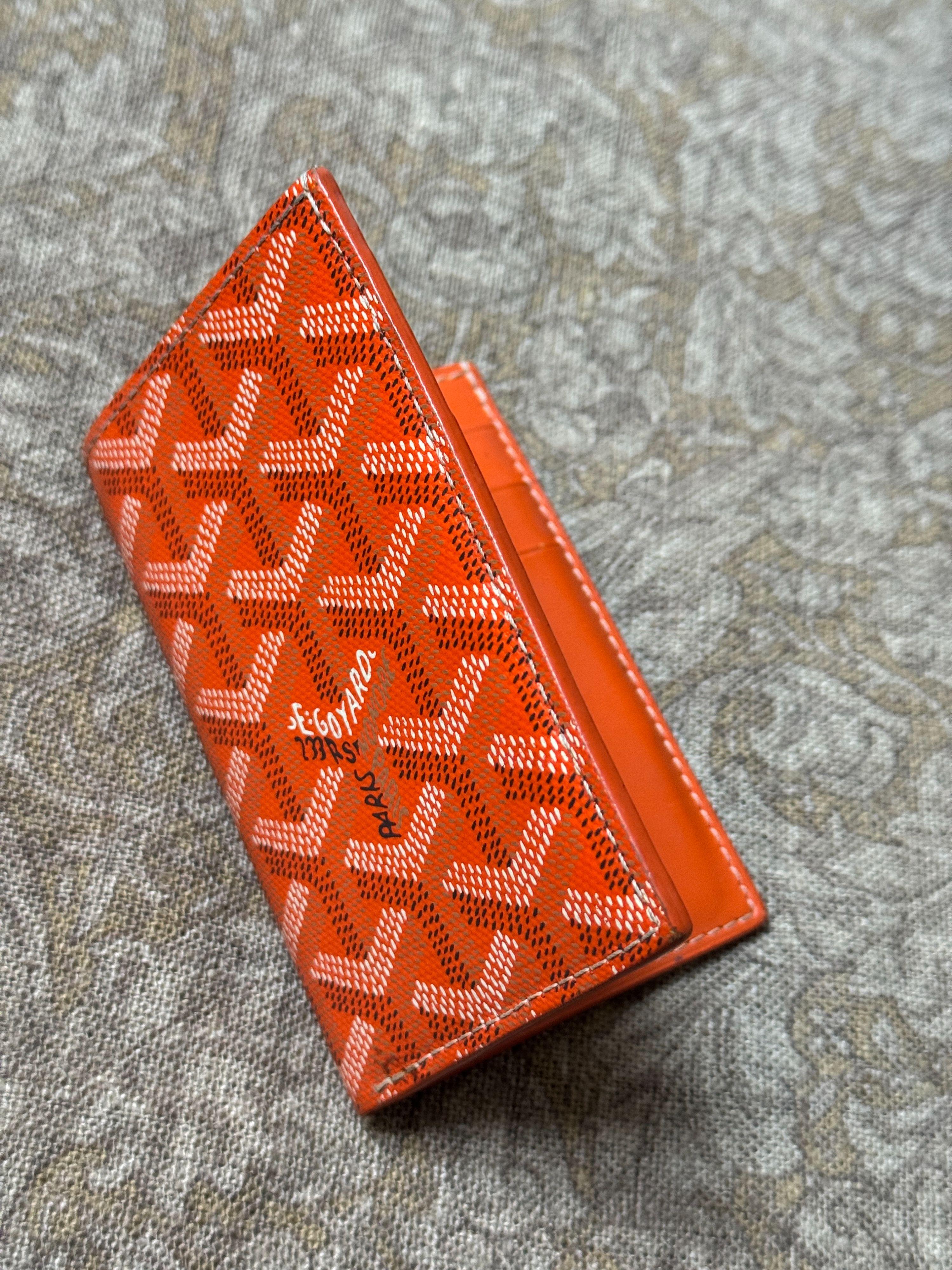 Goyard Orange Saint-Pierre Card Holder