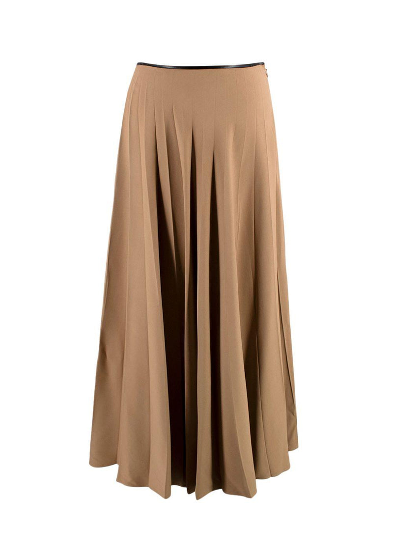 Peter Do High-rise Stretch-crêpe Midi Skirt