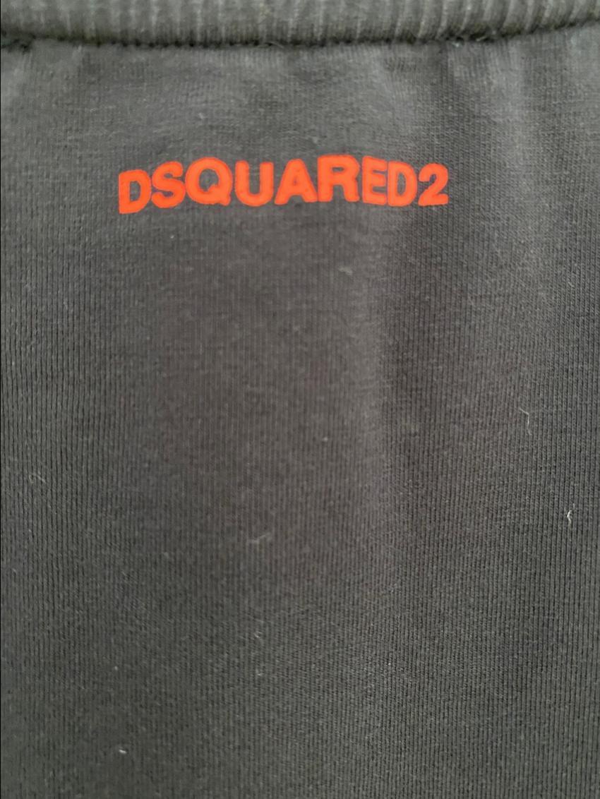 DSquared2 Black V-Neck T-Shirt