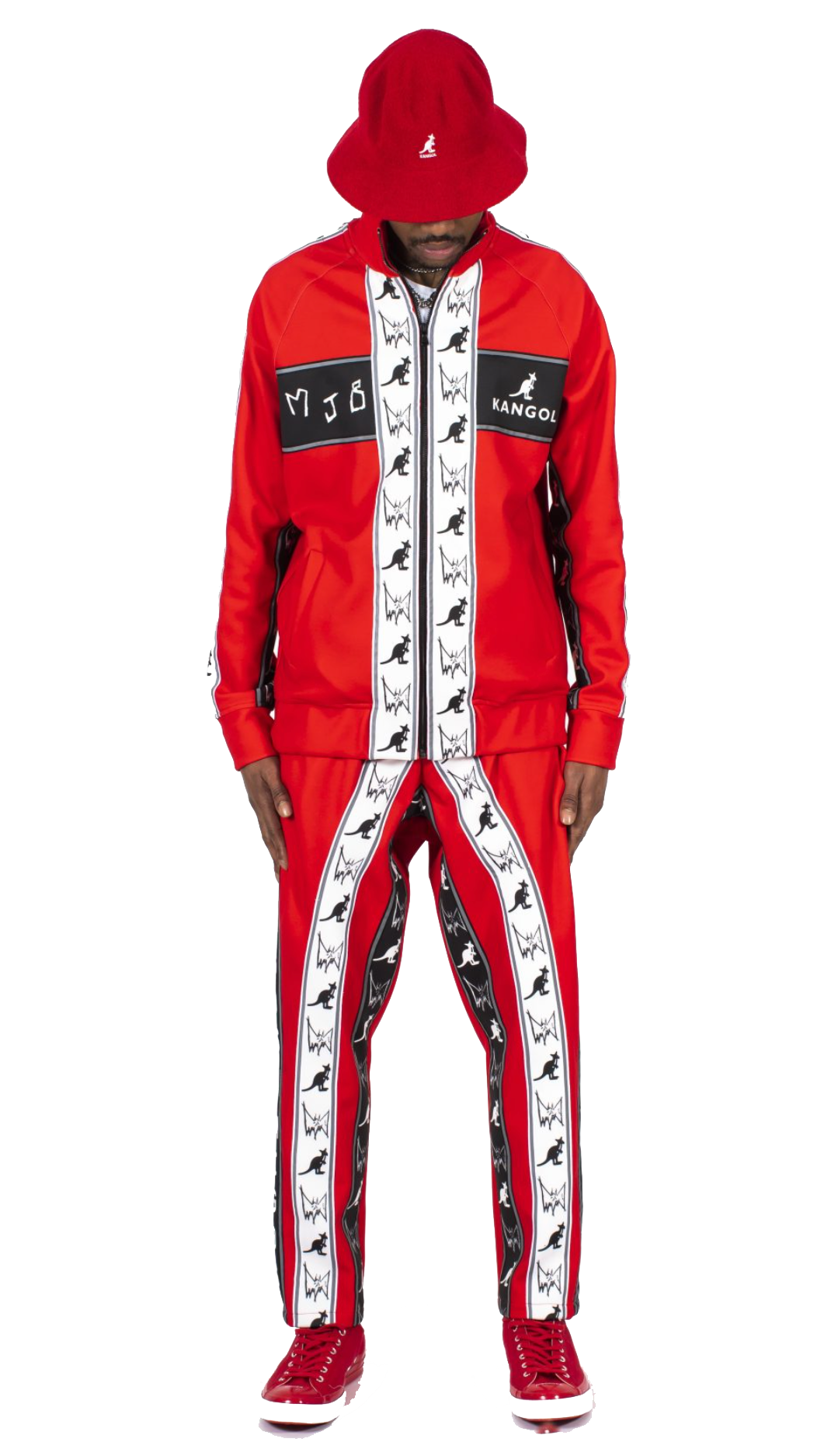 MJB x Kangol Red Limited Edition Tracksuit