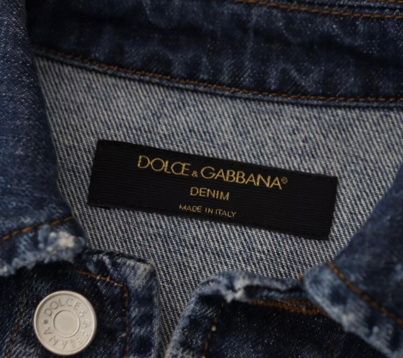 Docle & Gabbana Mixed Denim Jacket