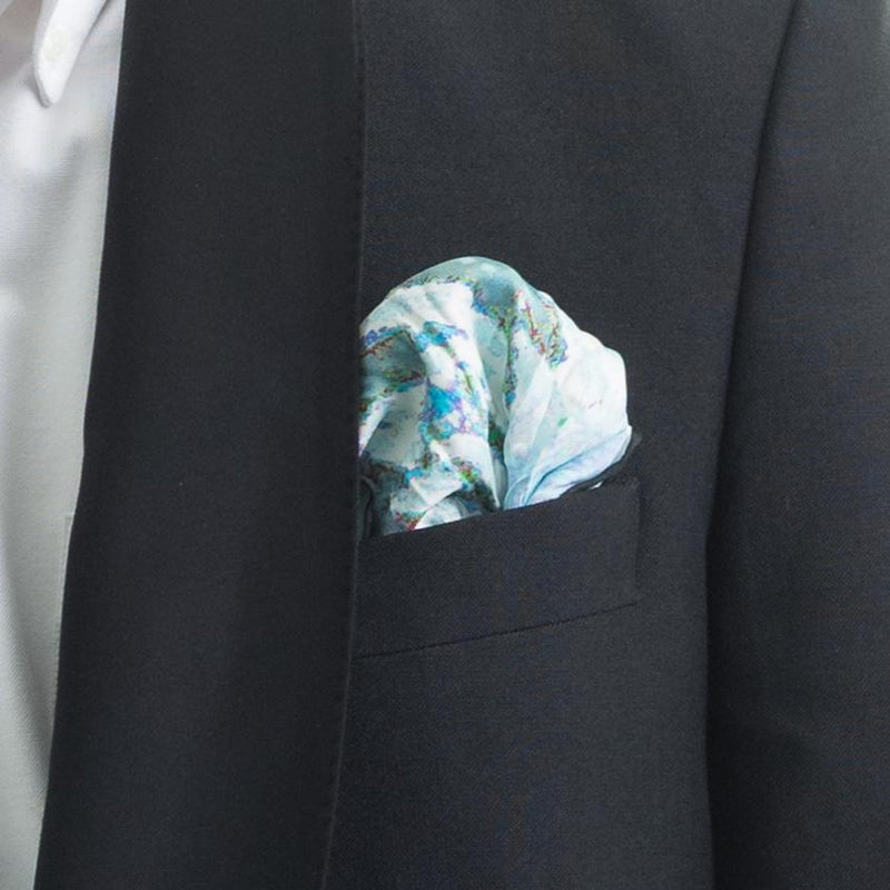 Rosemary Goodenough Planting in Drifts VI Silk Pocket Square