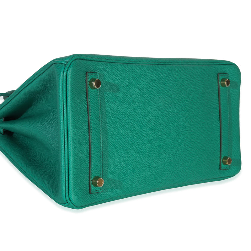 Hermès Epsom Birkin 30 Vert Jade GHW