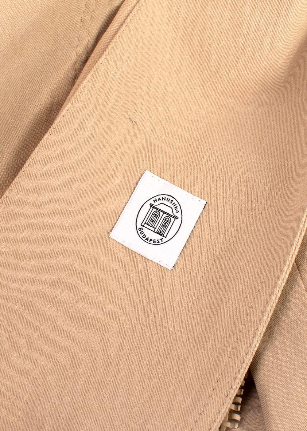 Nanushka Sand Alex Trench Coat