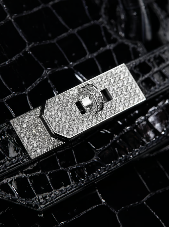 Hermès Birkin 25 Crocodile Porosus Lisse Bleu Marine
