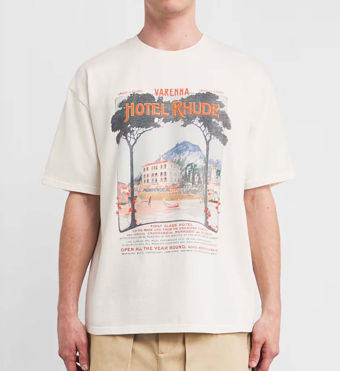 Rhude x Harrods Cotton Hotel Rhude T-Shirt