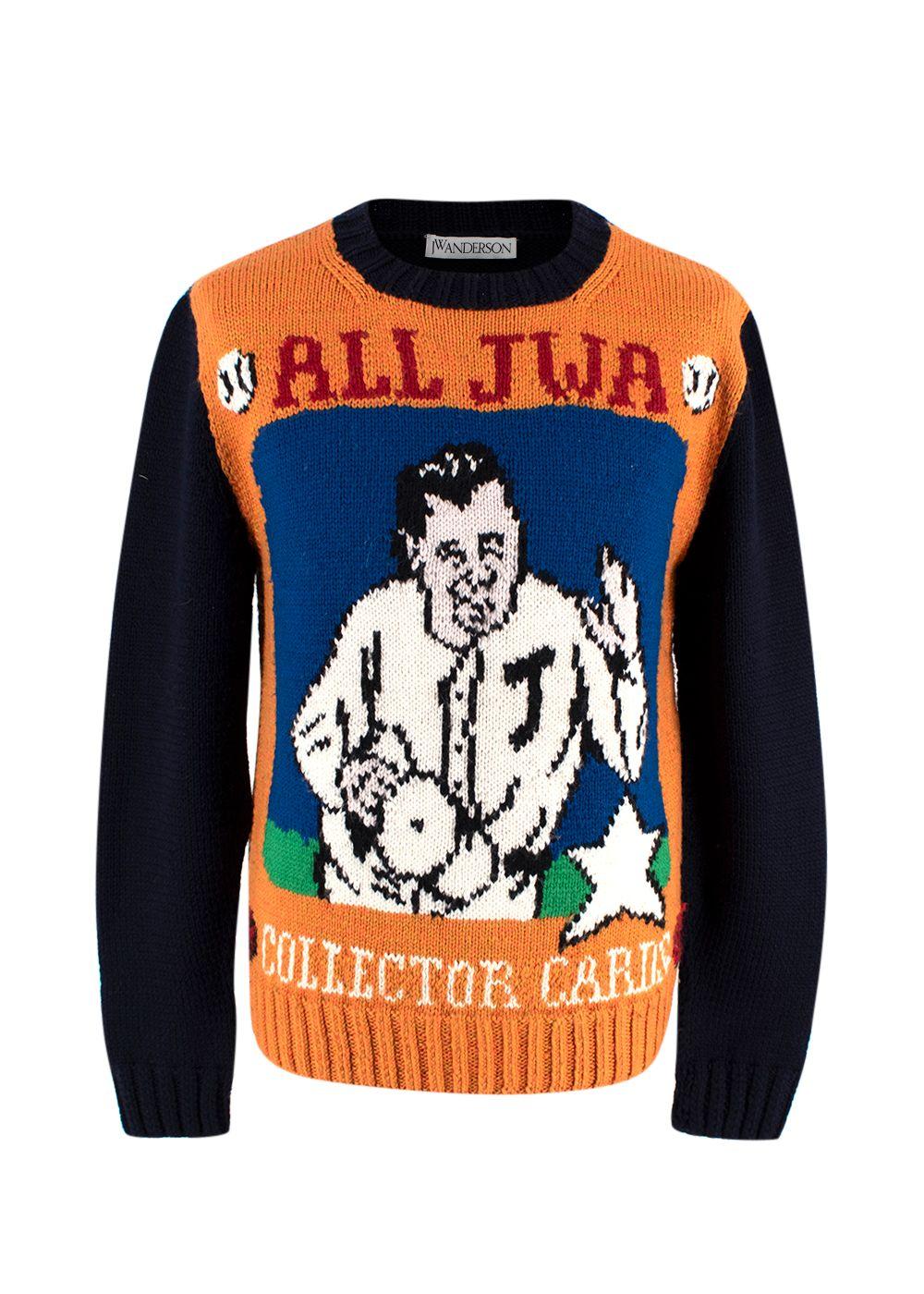 JW Anderson Wool Graphic Knit Sweater
