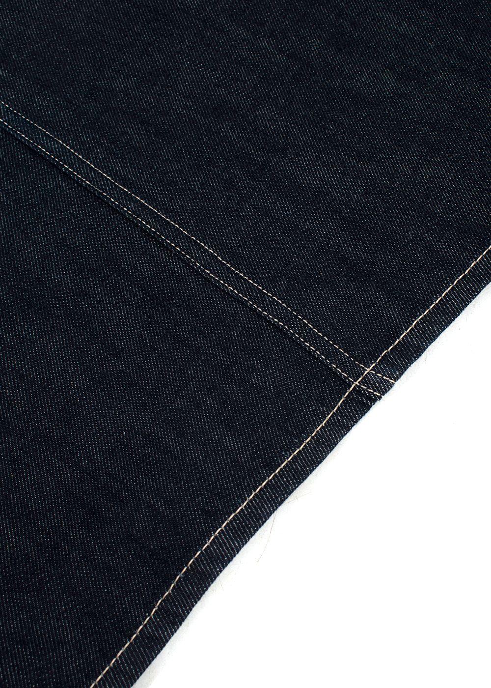 Le Kilt Darkwash Denim Skirt