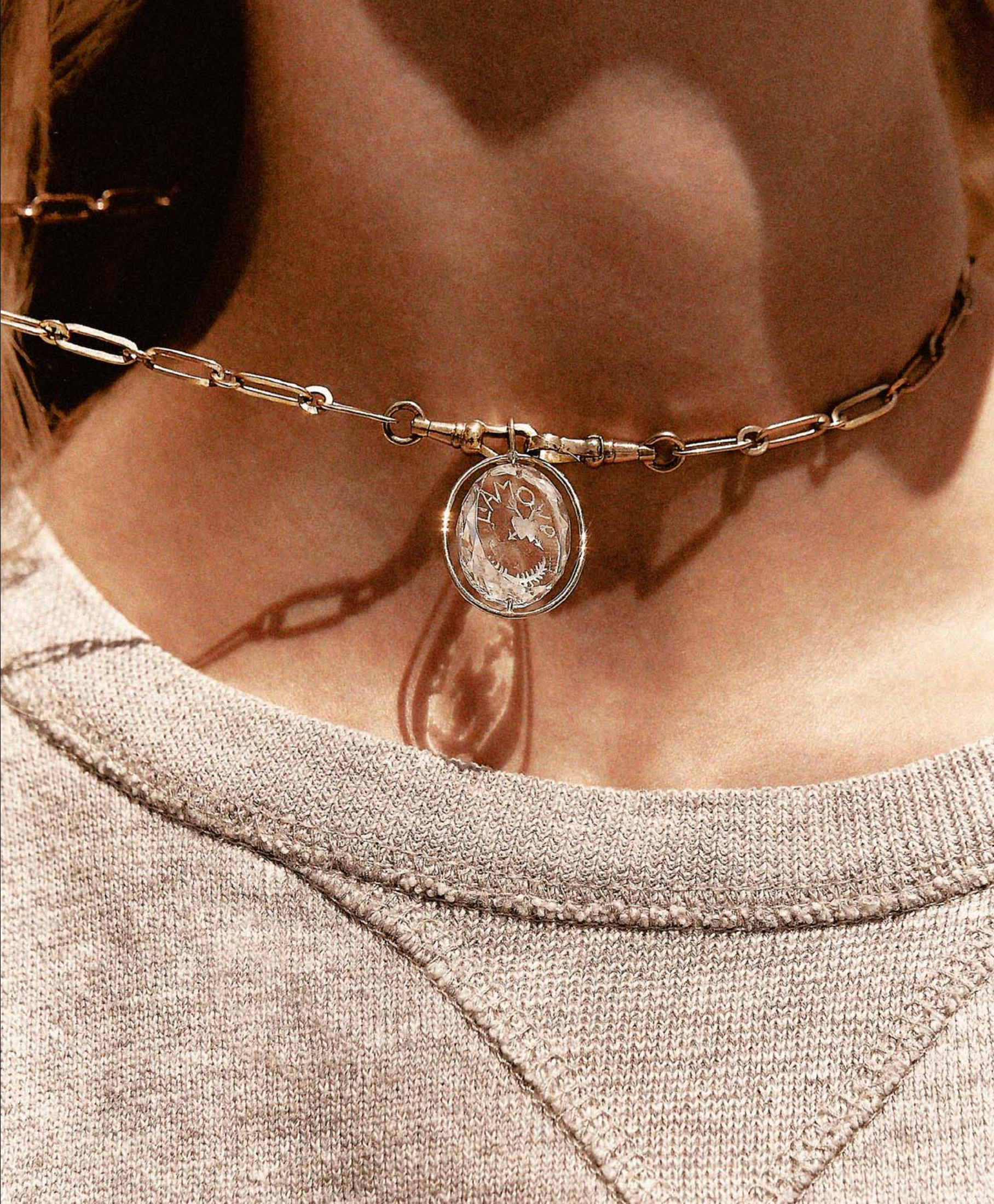 L'Amour N°2 Crystal Necklace