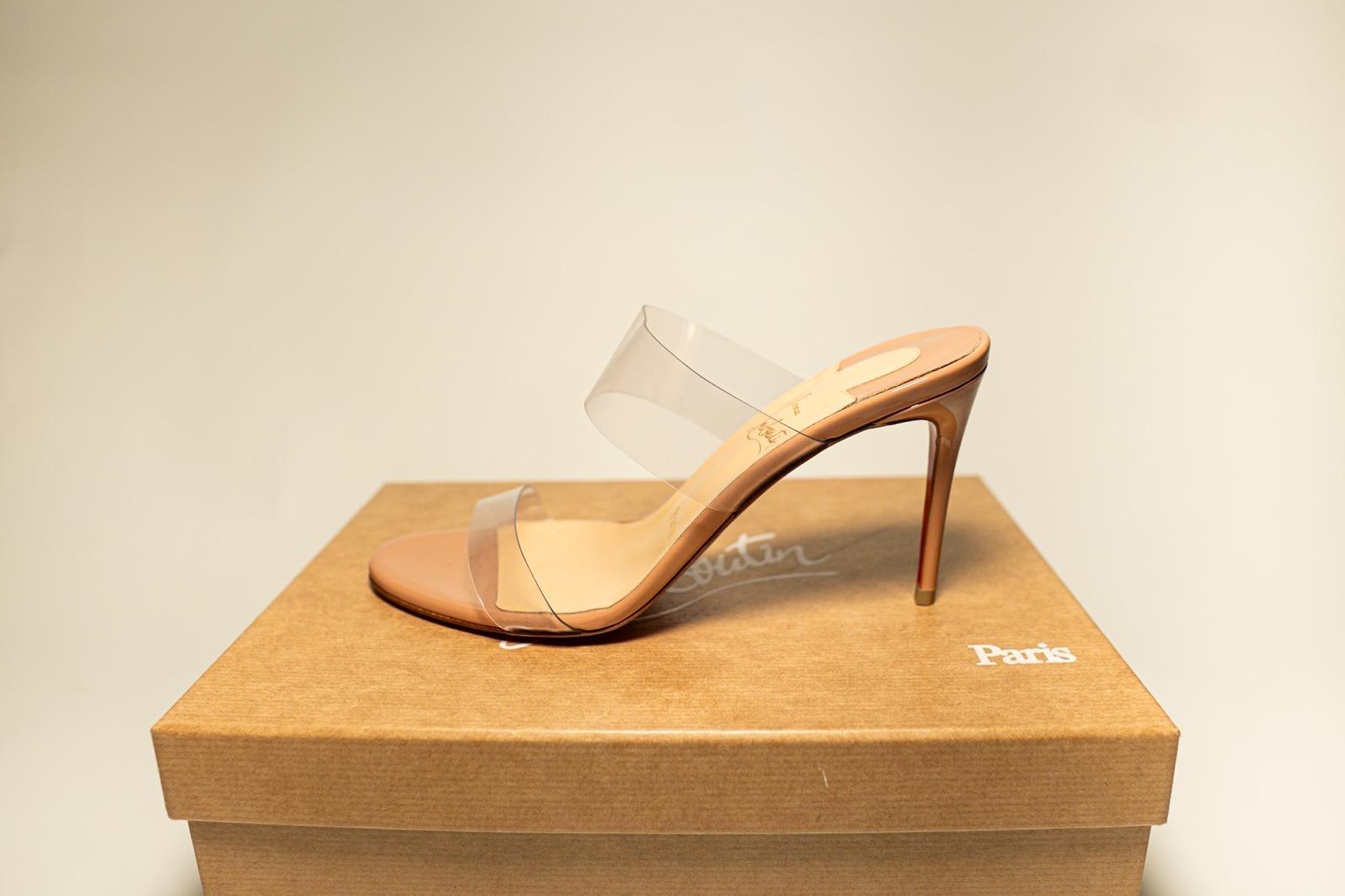 Louboutin Just Nothing Mules 8.5cms