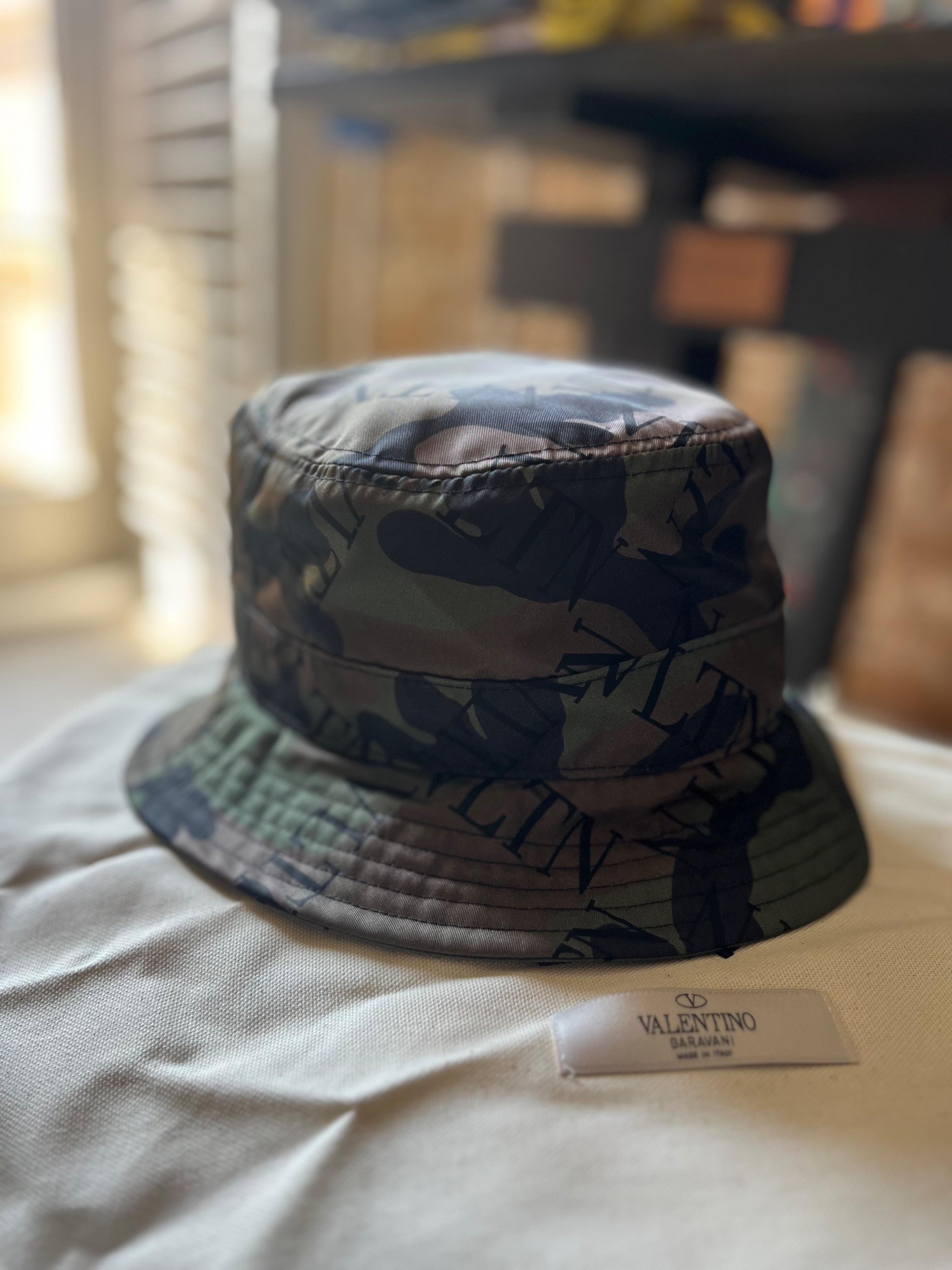 Camouflage Print Hat