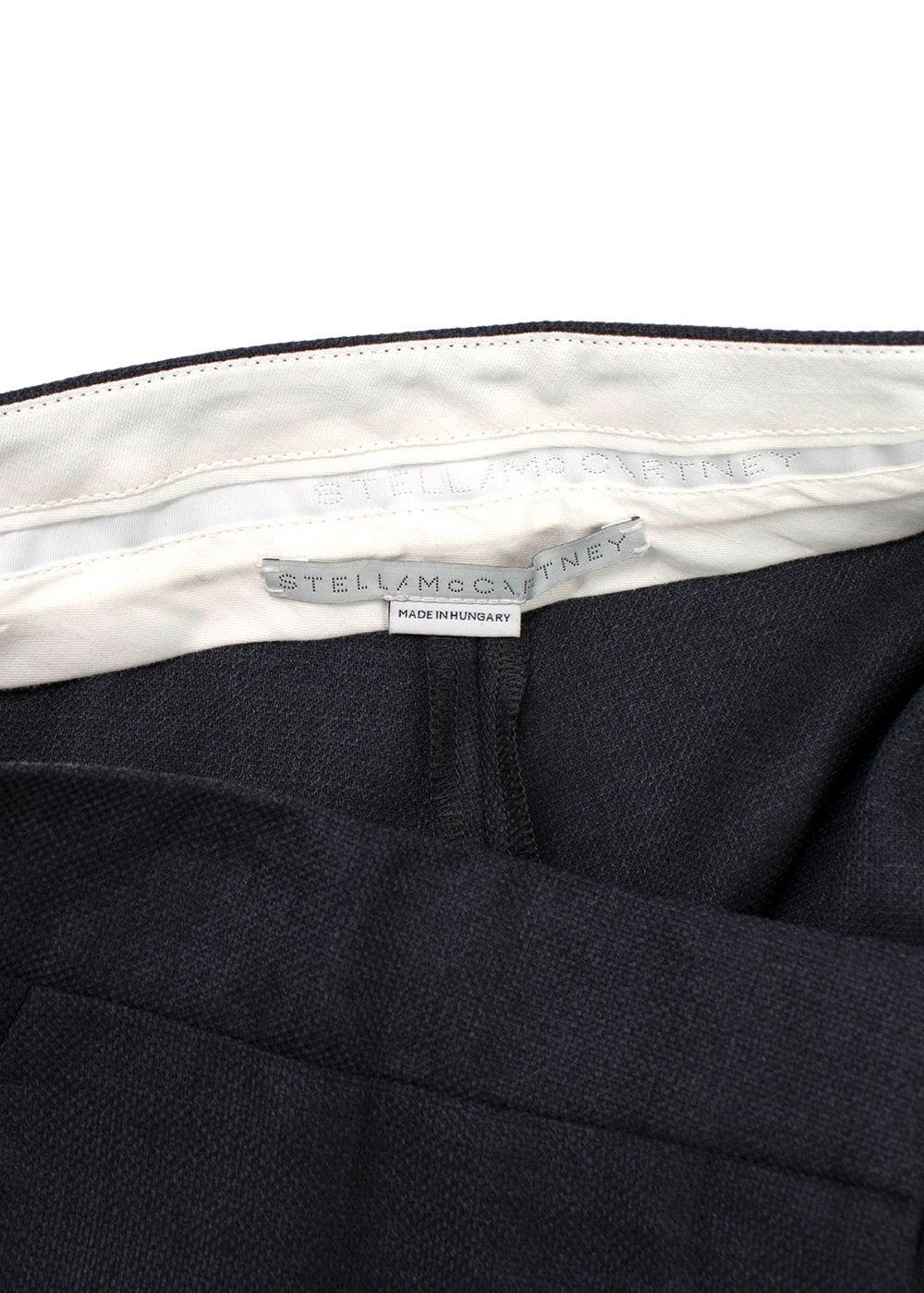 Stella McCartney Charcoal Grey  Single Breasted Wool Blazer and Trouser Suit