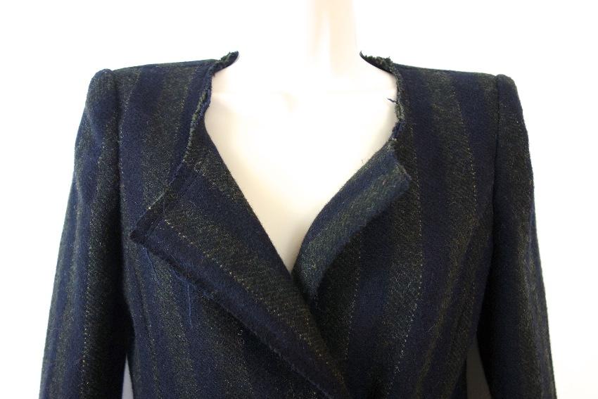 Isabel Marant Striped Distressed Jacket
