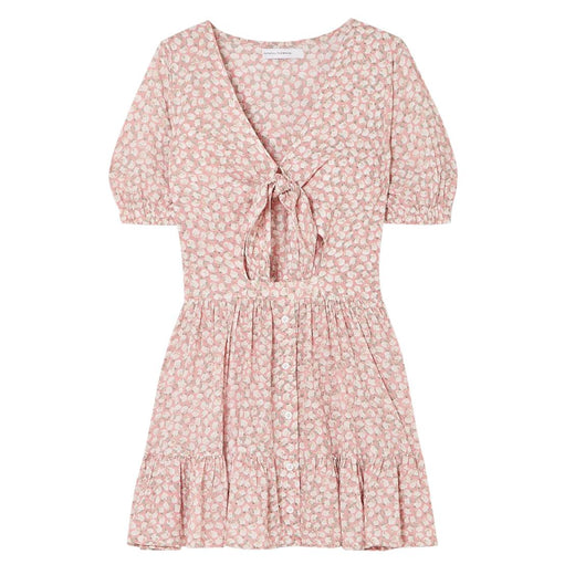 Faithfull the Brand Marigot Pink Floral Dress