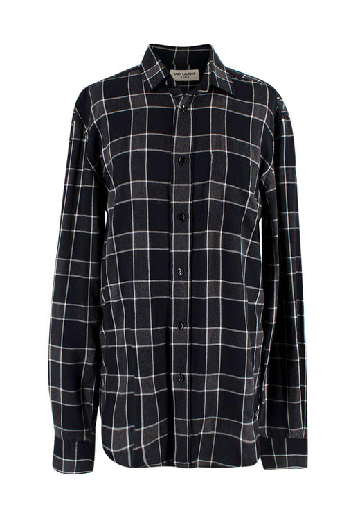 Saint Laurent Chequered Shirt