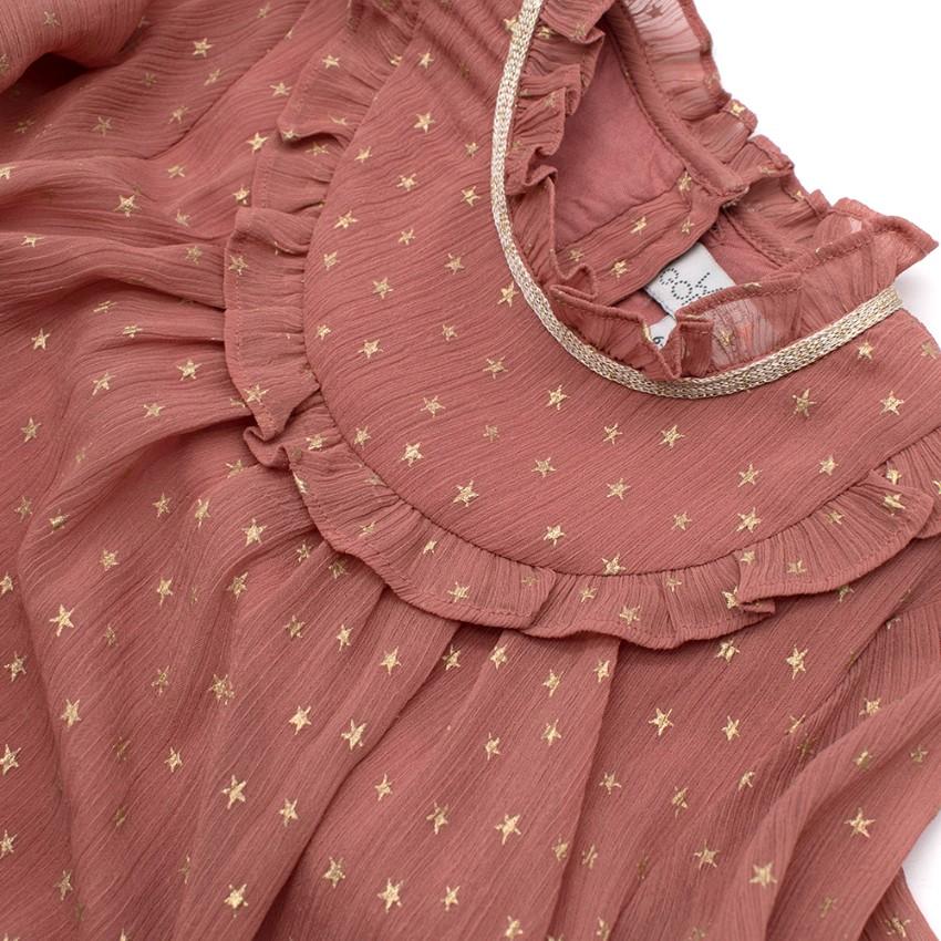 Wild & Gorgeous Pink Star Print Dress