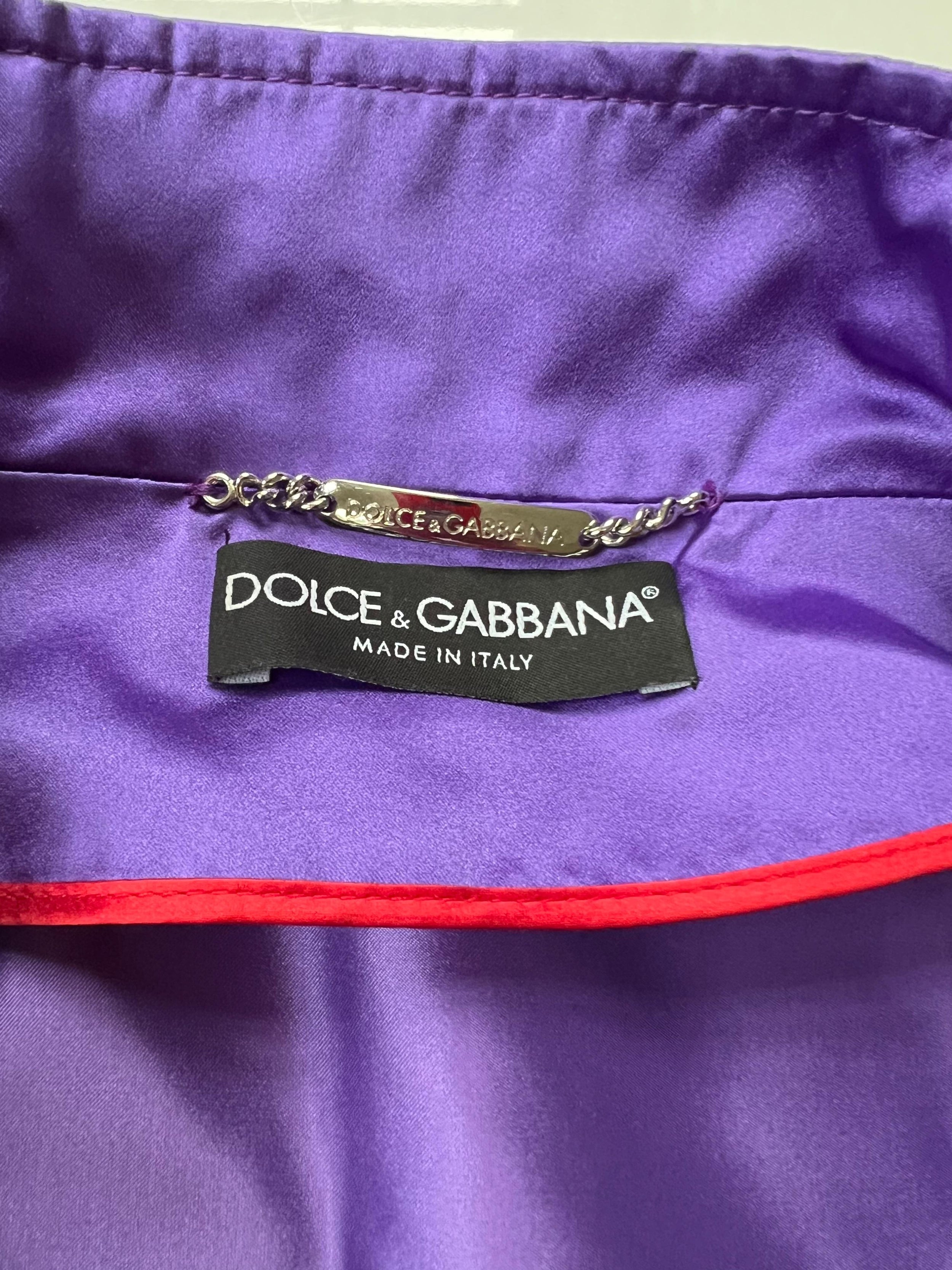 Purple Silk Jacket