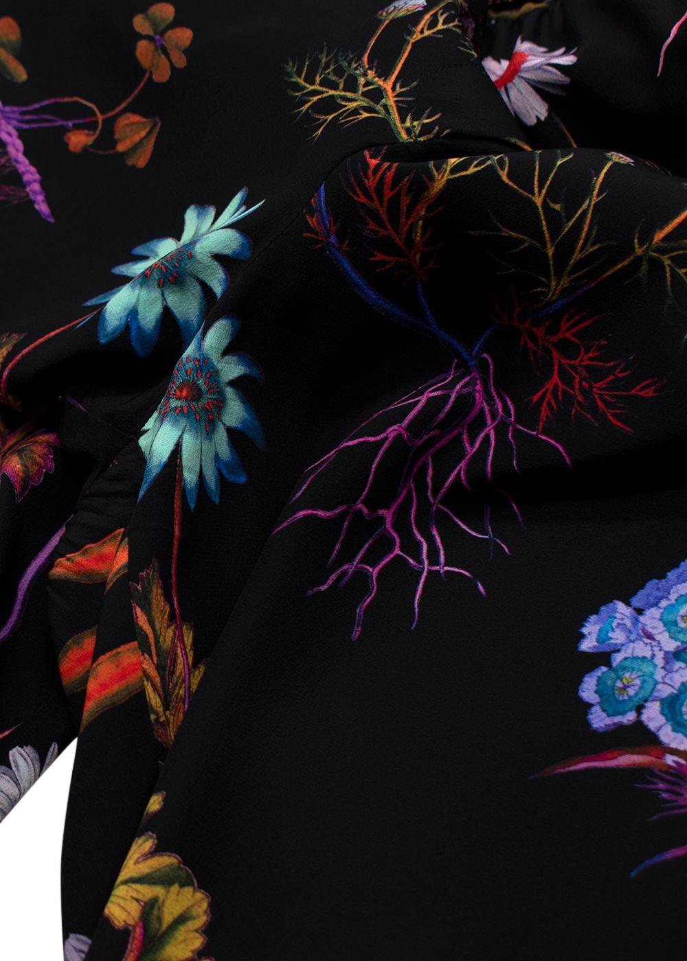 Stella McCartney Tuta Floral Silk Jumpsuit