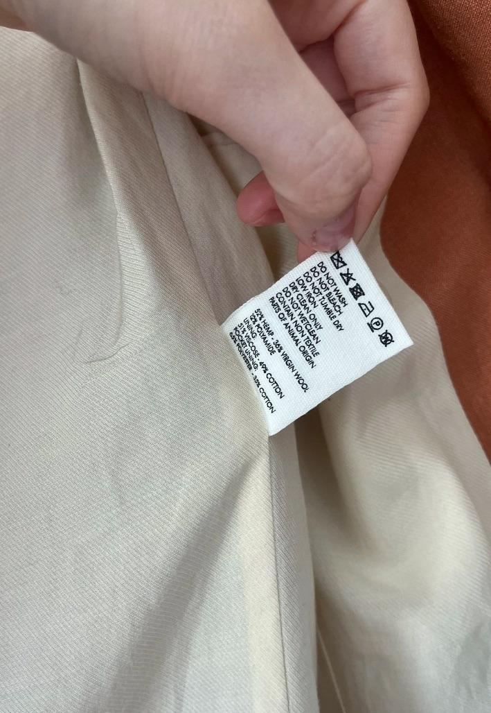 Jacquemus Terracotta La Veste D'homme Blazer