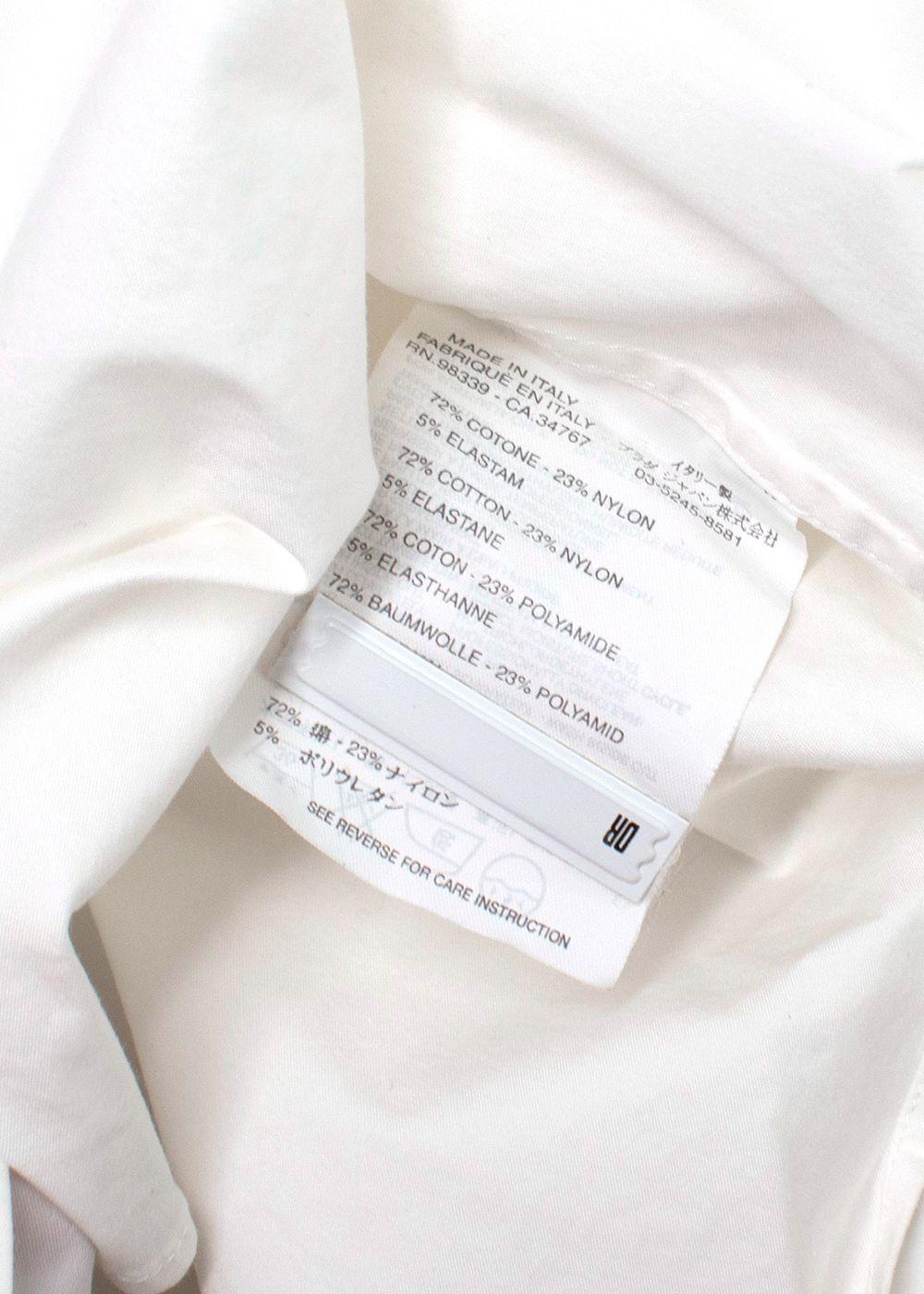 Prada White Classic Dress Shirt