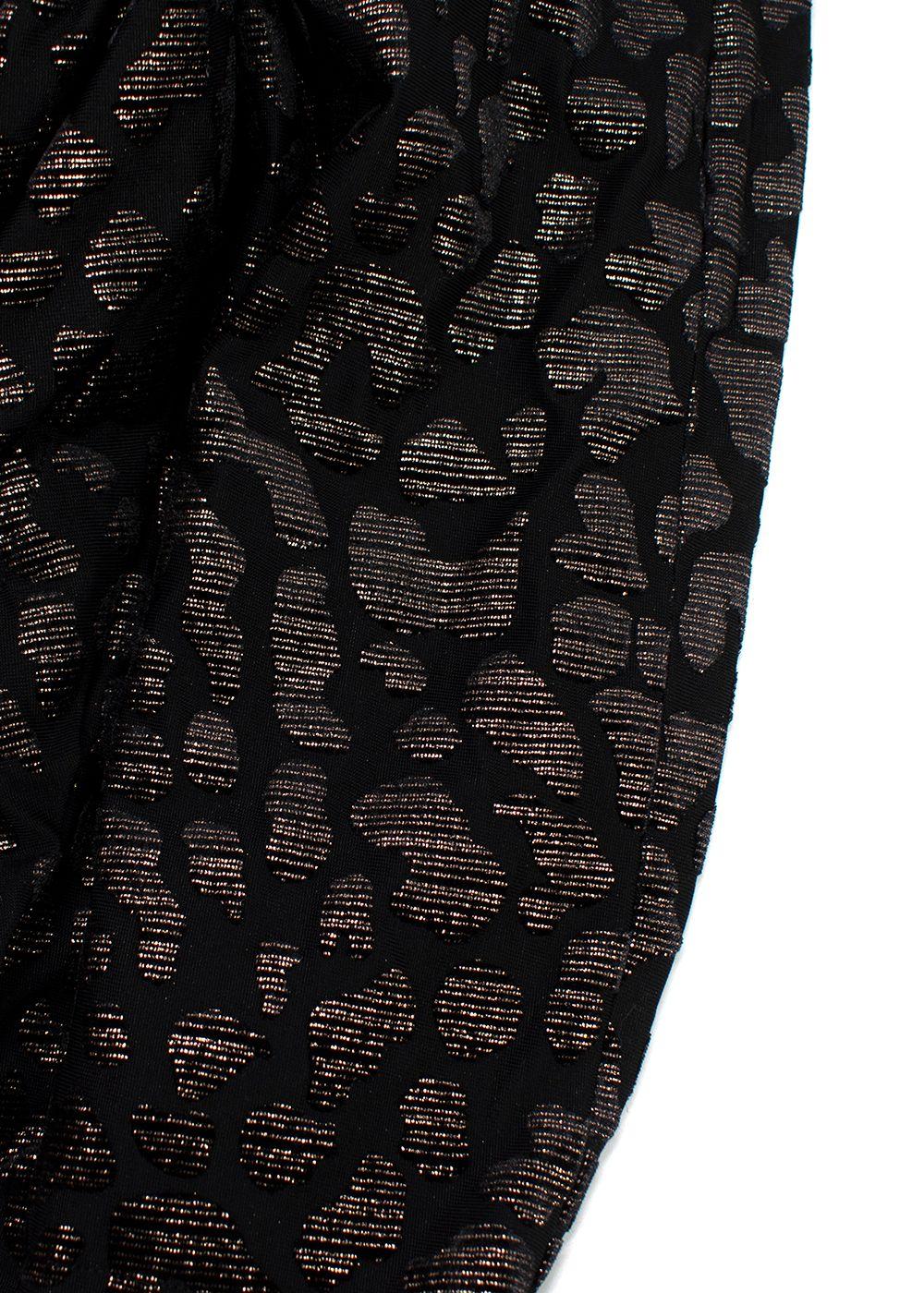 Iro Metallic Bexley Asymmetrical Midi Dress
