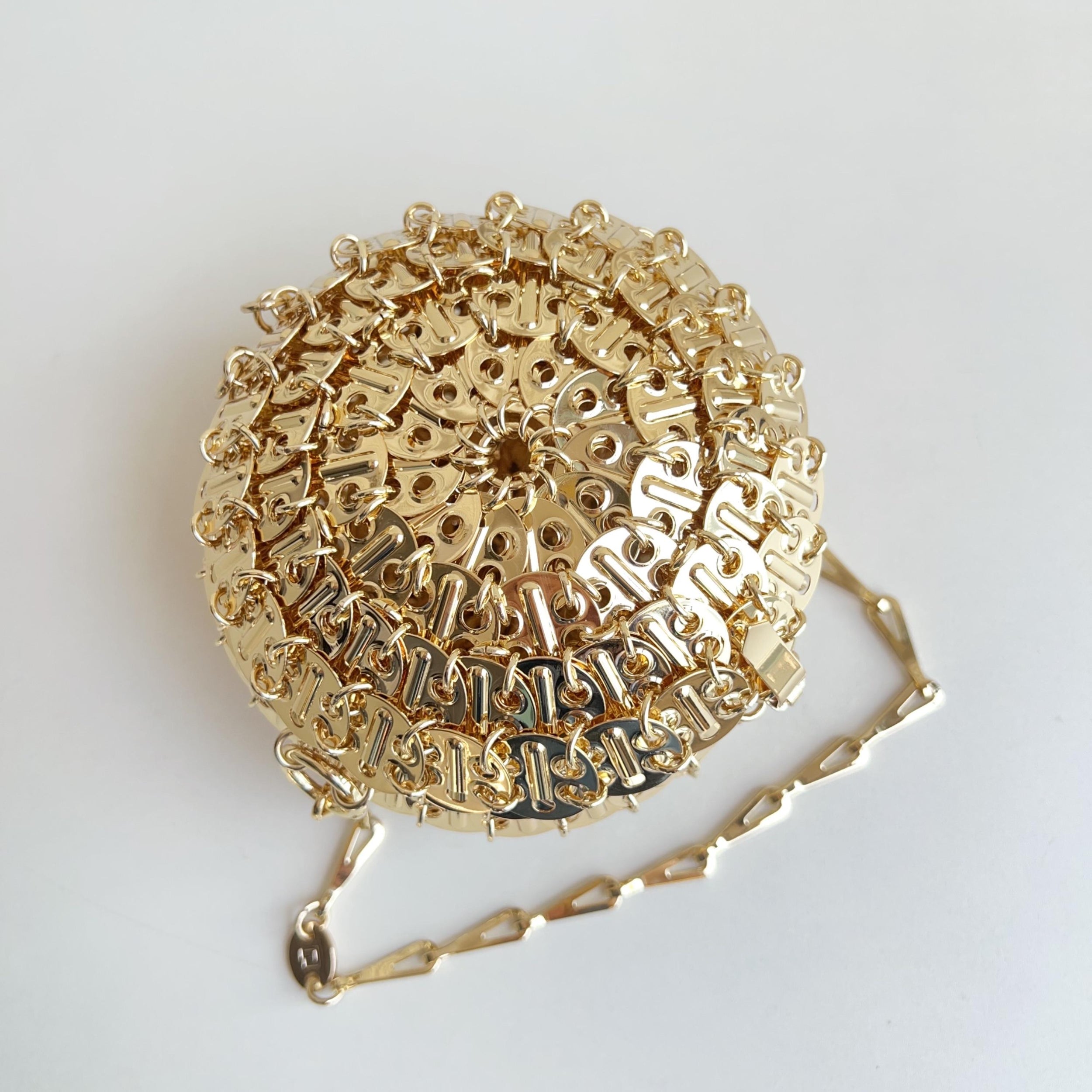 1969 Ball Brass Shoulder Bag