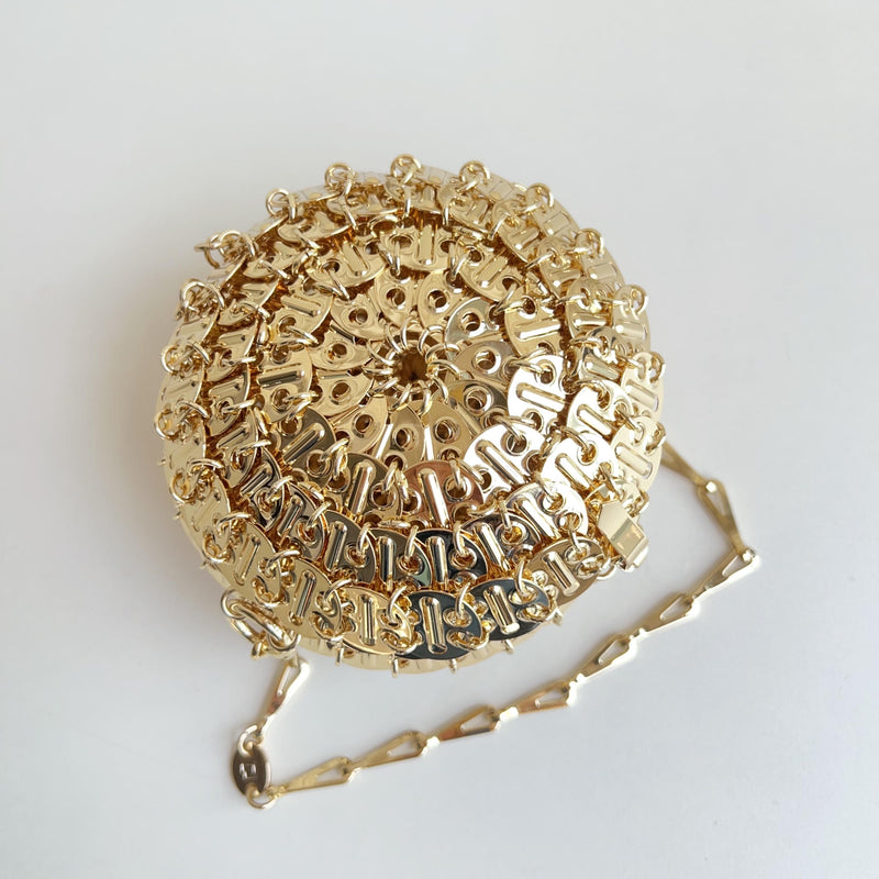 1969 Ball Brass Shoulder Bag