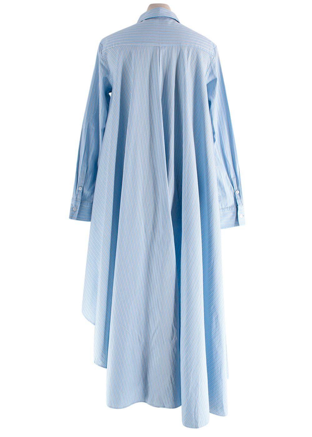 Palmer Harding Blue Pencil Stripe Super Shirt Dress