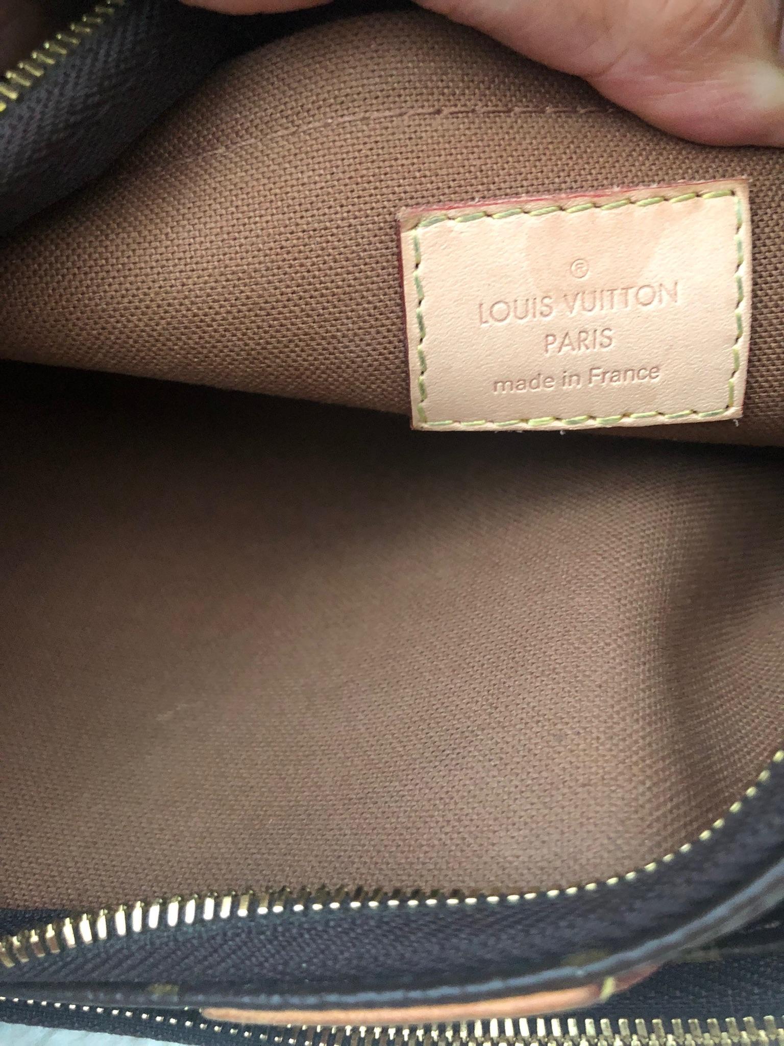 Monogram Pochette Accessoires with Stickers