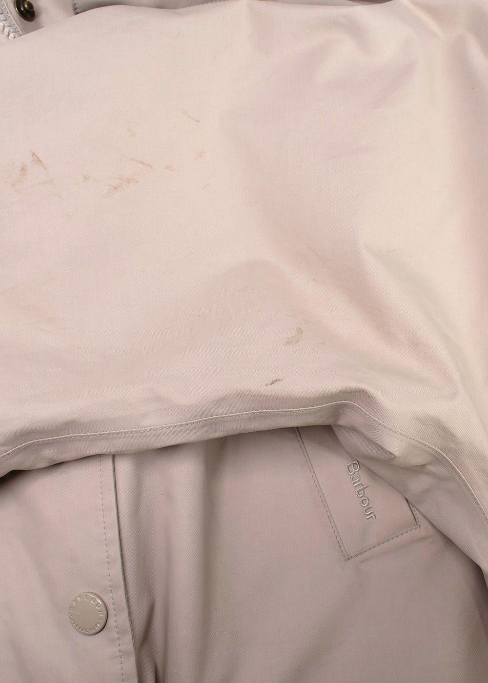Barbour by Alexa Chung Beige Earnest Raincoat