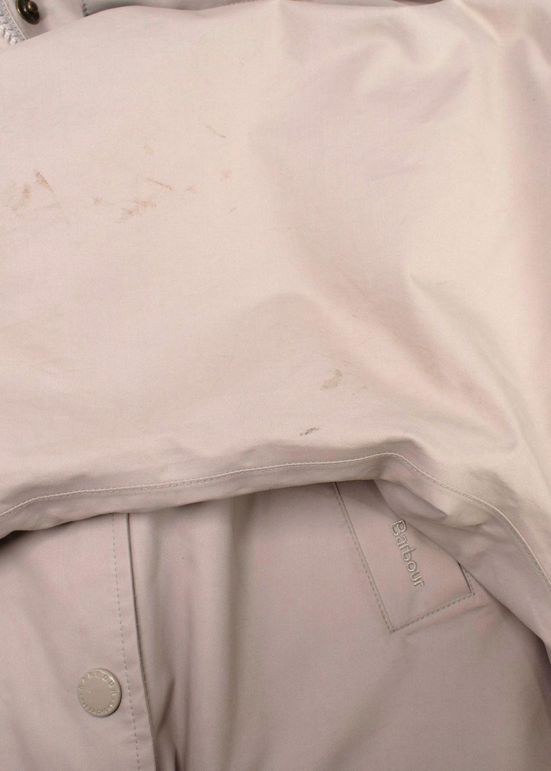 Barbour by Alexa Chung Beige Earnest Raincoat