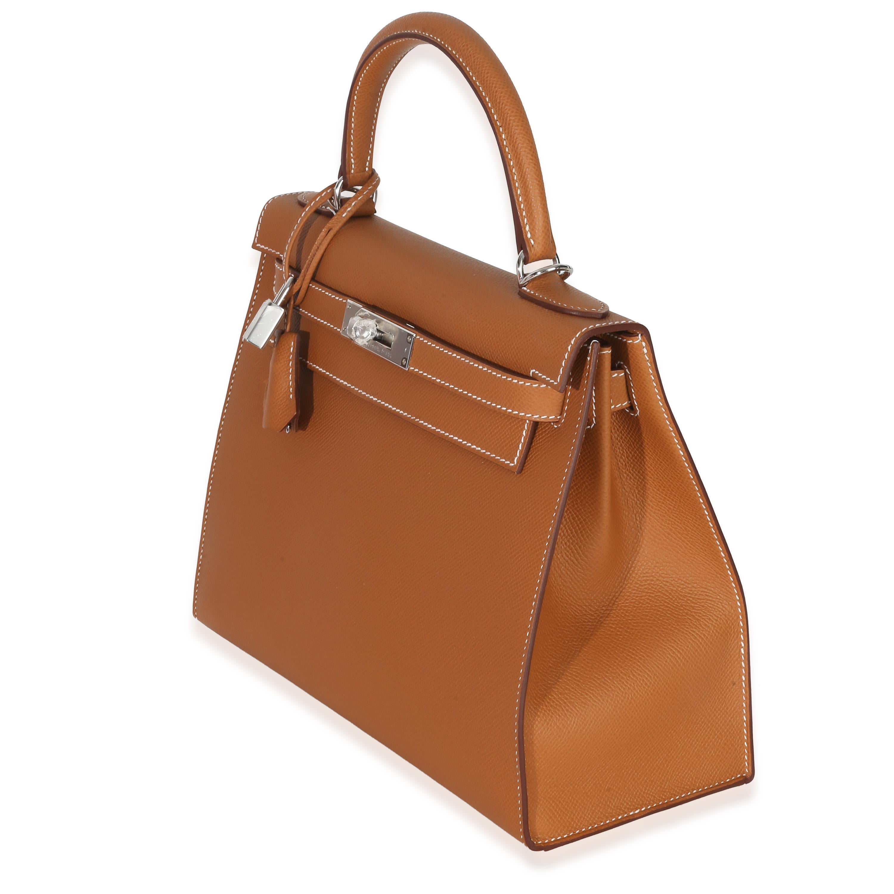 Hermès Epsom Sellier Kelly 28 PHW Gold