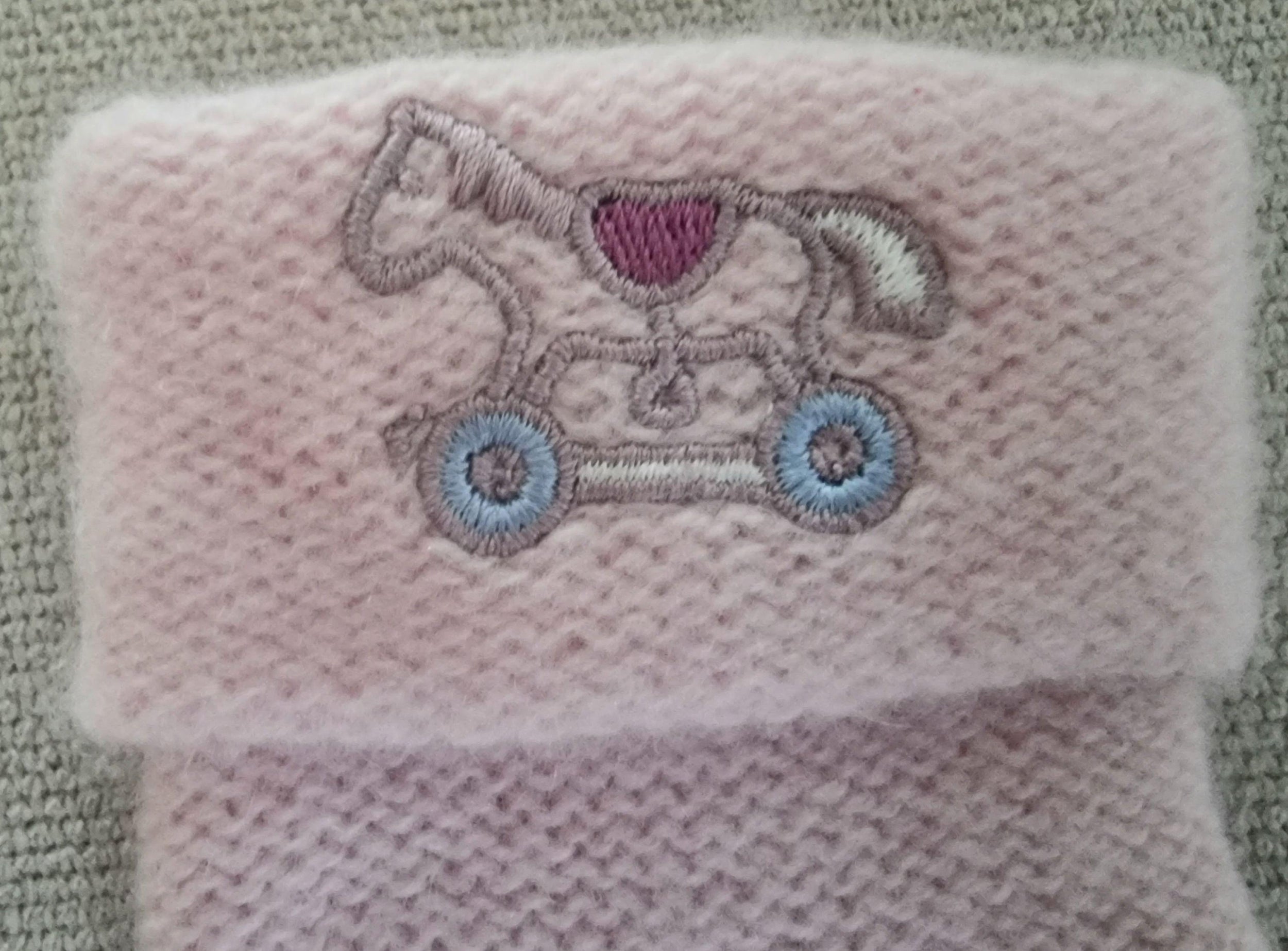 Hermes Pink Cashmere Baby Socks