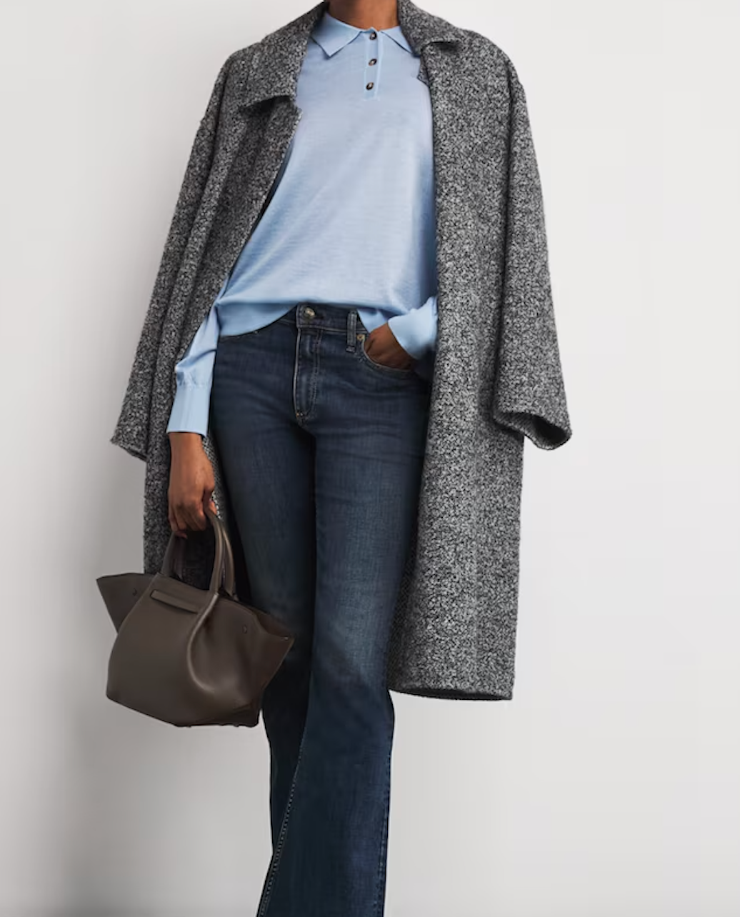 Rag & Bone Cashmere Adeline Polo Sweater