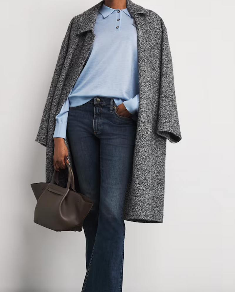 Rag & Bone Cashmere Adeline Polo Sweater
