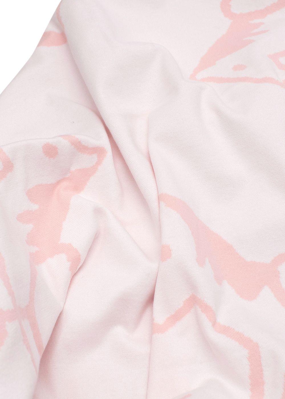 Hermes Pink/White Adada Baby Blanket