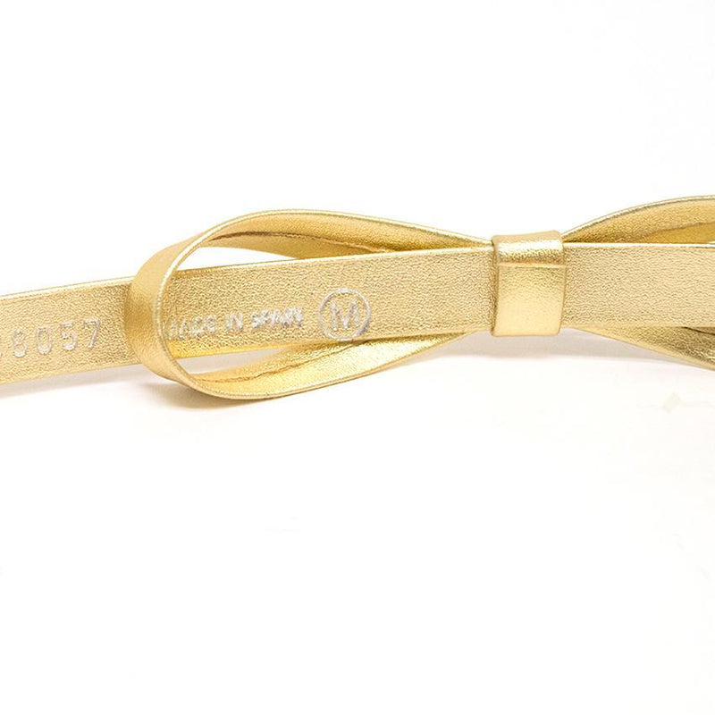 Gold leggings and belt