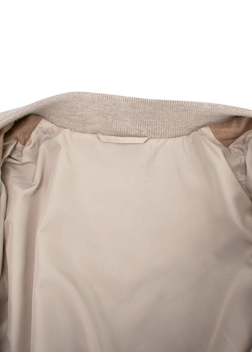 Eleventy Varsity ribbed-trim regular-fit wool jacket
