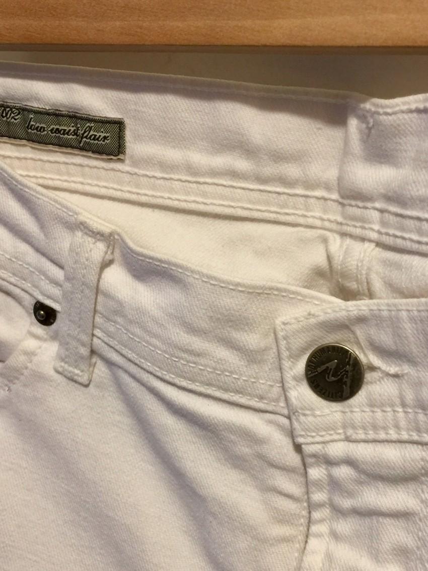 Citizens of Humanity White Ingrid Stretch Jeans