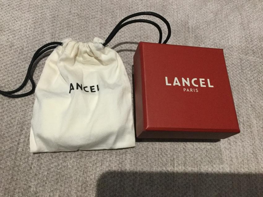 Lancel Art Deco Style Cilver & Black Cuff