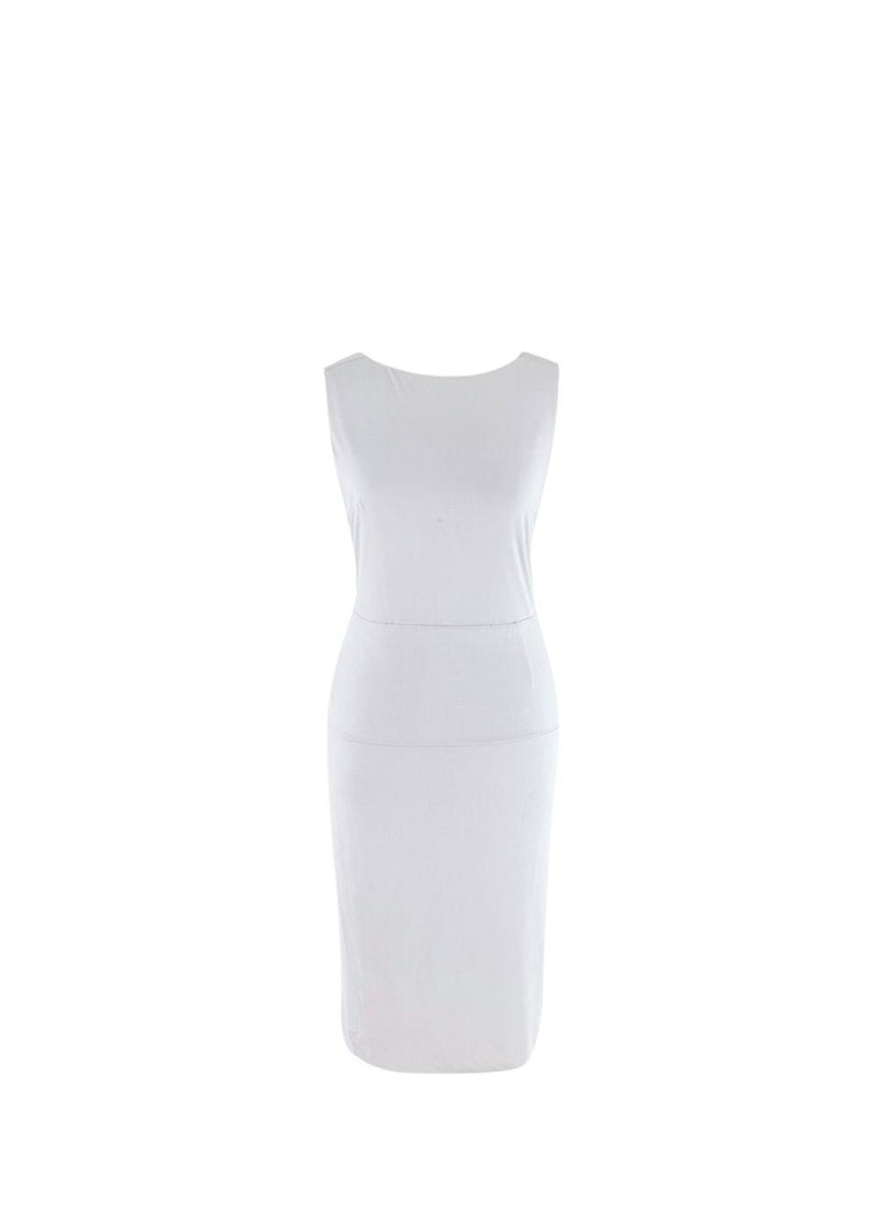 Light Grey Jersey Dress