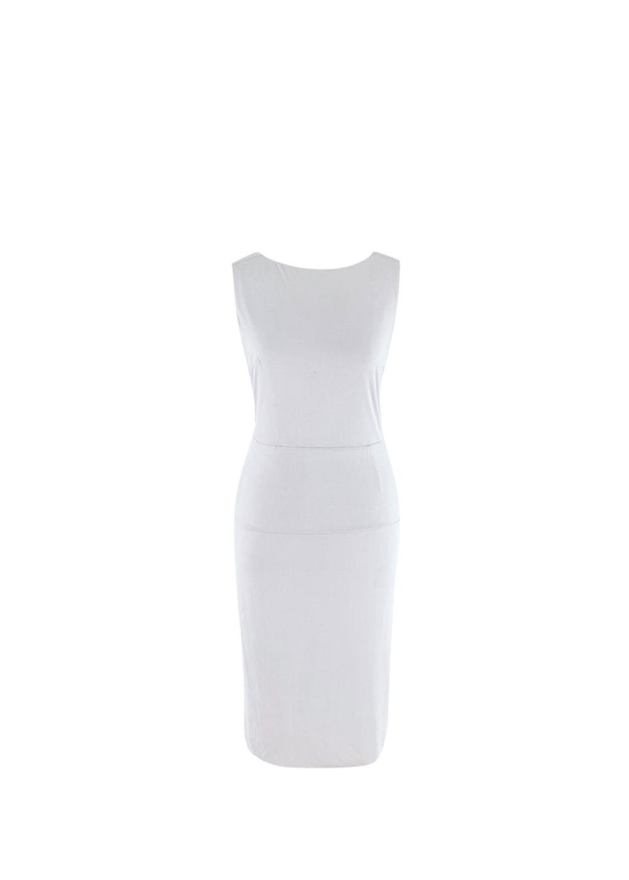 Light Grey Jersey Dress