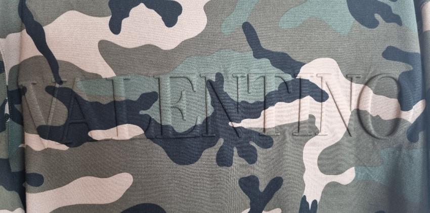 Valentino Camo Print T-Shirt