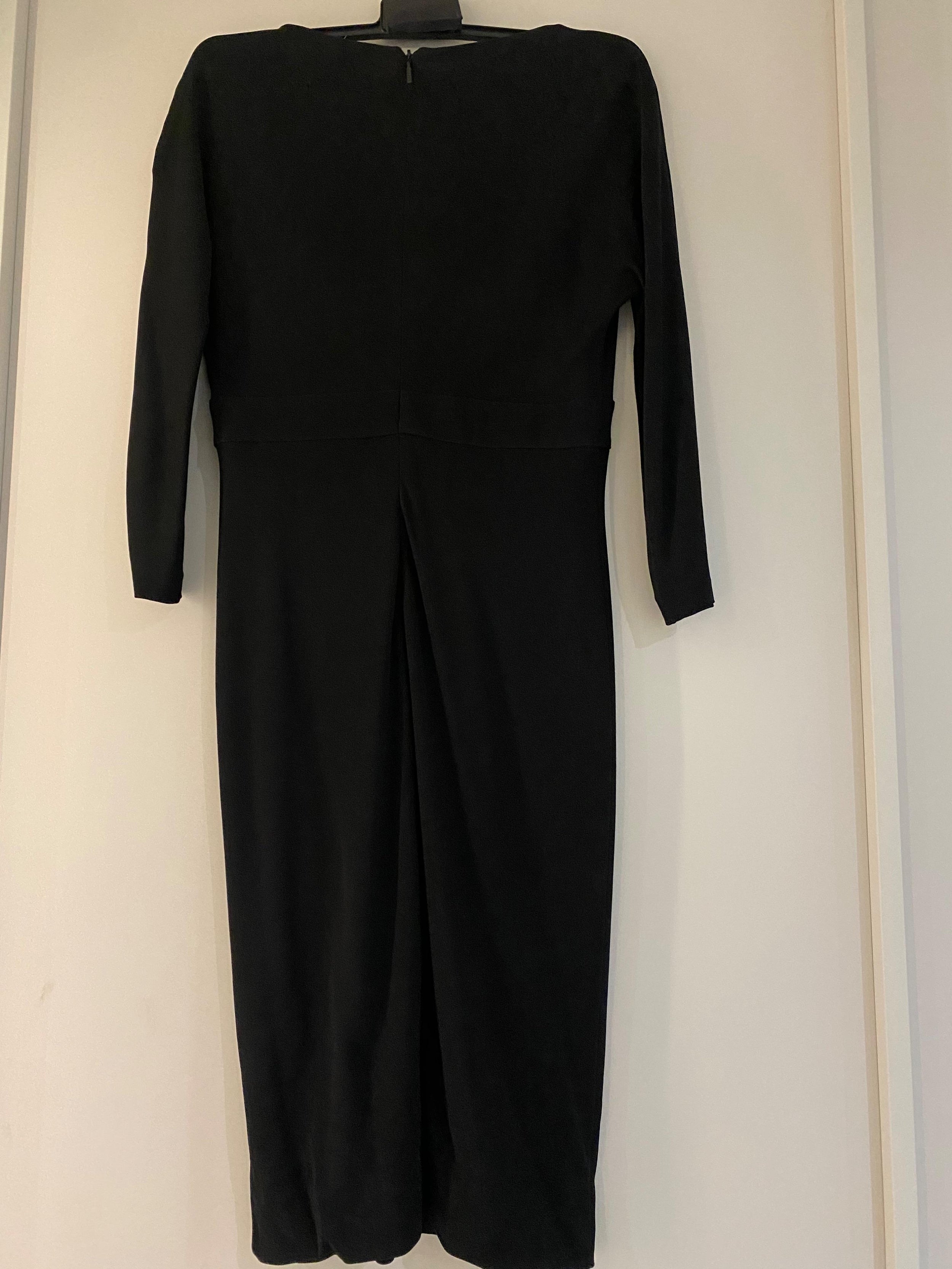 Jersey Fitted Midi Dress
