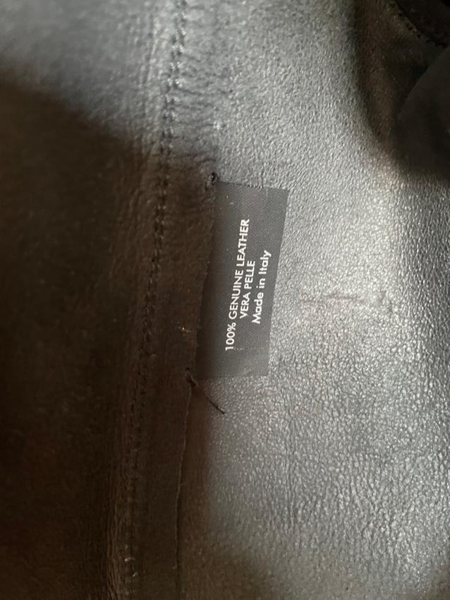 Gucci Black Belted Leather Jacket
