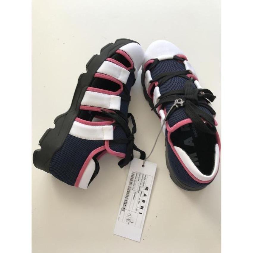 Marni Cut-Out Colourblock Trainers