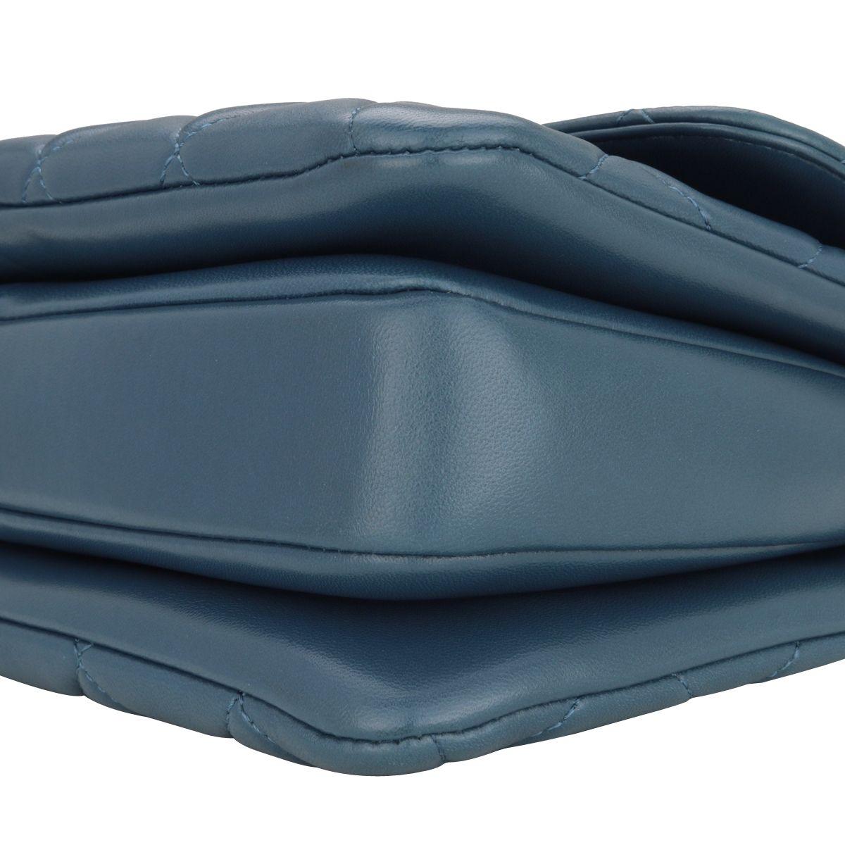 Chanel Blue Lambskin Trendy Bag